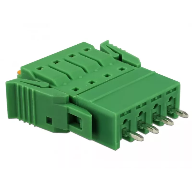 Delock Terminal Block Set for PCB 4 Pin 3.81 mm Pitch Vertical (65970)
