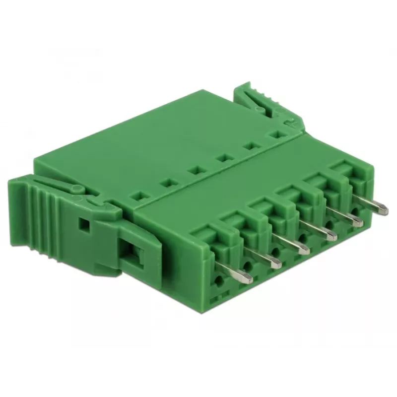 Delock Terminal Block Set for PCB 6 Pin 3.81 mm Pitch Vertical (65972)