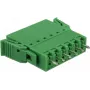 Delock Terminal Block Set for PCB 6 Pin 3.81 mm Pitch Vertical (65972)