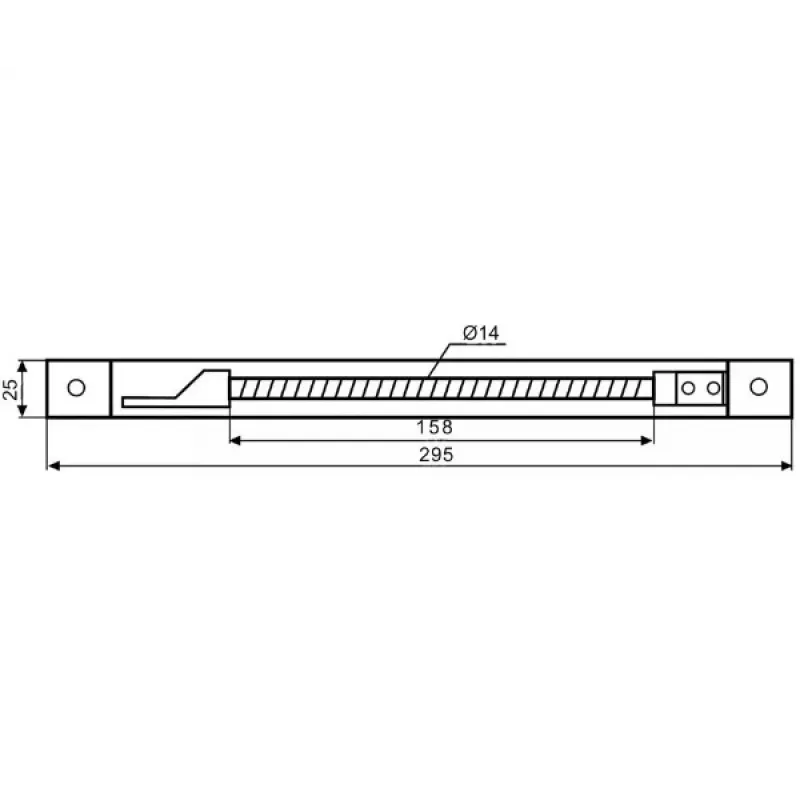 DELTA ATLO-KPS-21X262/SHEEL-S Flush-Mount Cable Grommet with Brush Seal, Anodized Silver, 262 mm