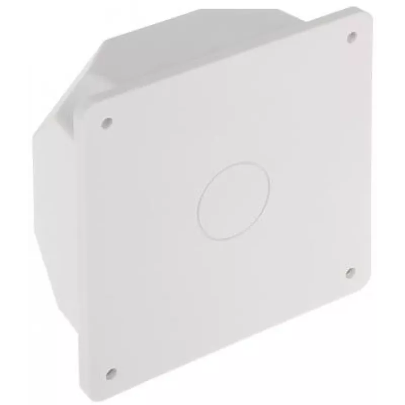DELTA BD-B116 Universal Wall Mount Bracket for Dome and Bullet Security Cameras, Aluminum Alloy, White, 2 kg Load Capacity, Indoor/Outdoor