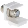 DELTA FX-F1 Fibre Optic Keystone Module, SC Simplex/LC Duplex Adapter, White