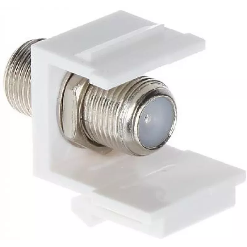 DELTA FX-F1 Fibre Optic Keystone Module, SC Simplex/LC Duplex Adapter, White