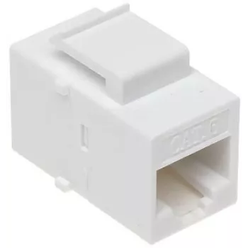 DELTA FX-RJ45-G/RJ45-G/6 Shielded Cat6 Keystone Jack, Tool-less, Gold Contacts