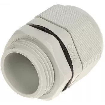 DELTA Insulated Cable Gland G3/4 IP68 13-18 mm Grey PA6