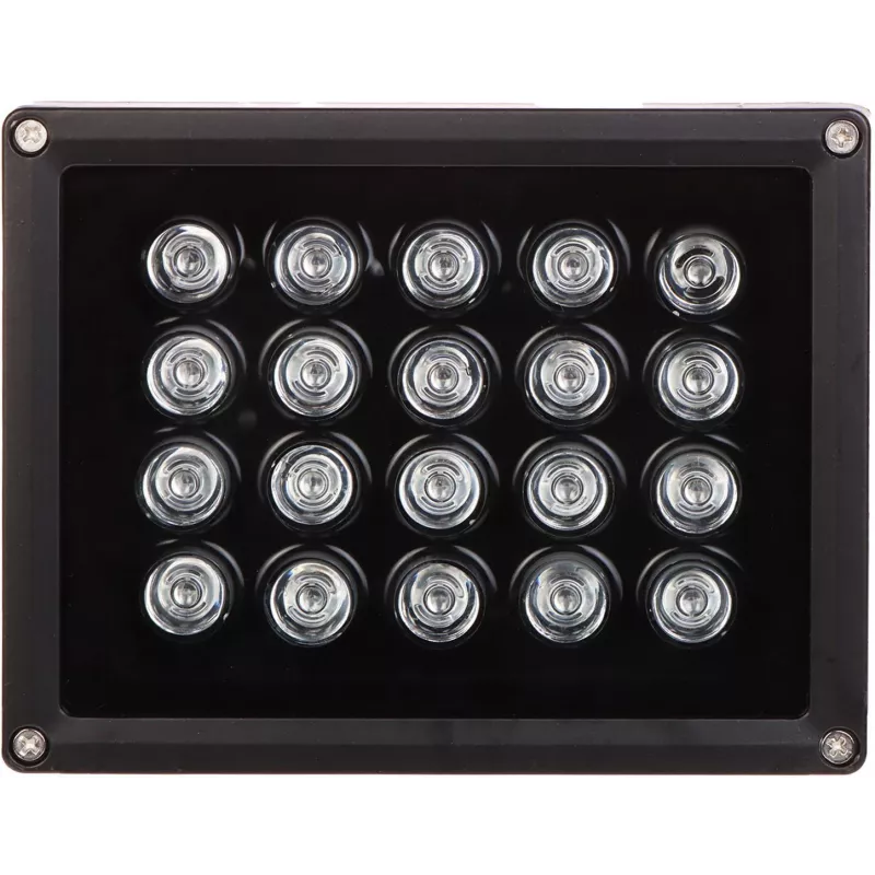 Delta IRL-30/120 Outdoor Infrared Illuminator, 850nm, 30m Range, 120° Beam, IP66, Black
