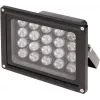 Delta IRL-30/120 Outdoor Infrared Illuminator, 850nm, 30m Range, 120° Beam, IP66, Black