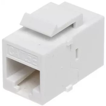 DELTA Keystone Module FX-RJ45-G/RJ45-G Cat.6 UTP RJ45 Female to RJ45 Female Coupler, Grey