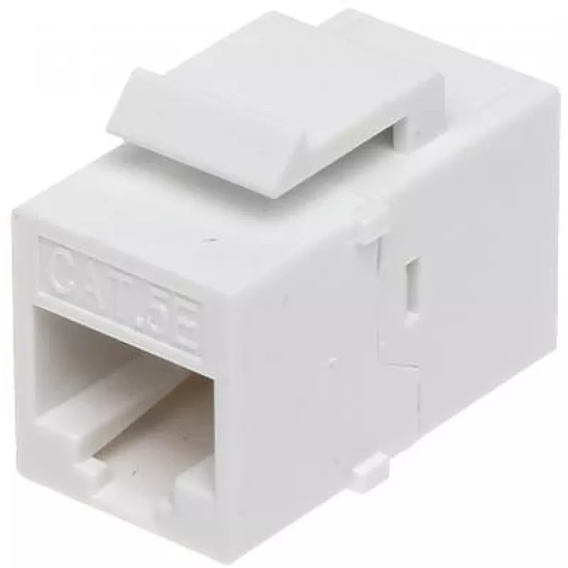 DELTA Keystone Module FX-RJ45-G/RJ45-G Cat.6 UTP RJ45 Female to RJ45 Female Coupler, Grey