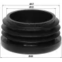 DELTA Mast End Cap for 35-40 mm Masts, Black