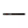 DELTA PD-6/R-SPD-3L 6-Outlet Surge Protected Power Strip with 2-Pole Switch, 1.5m Cable, Type E Sockets, 2300W, Black