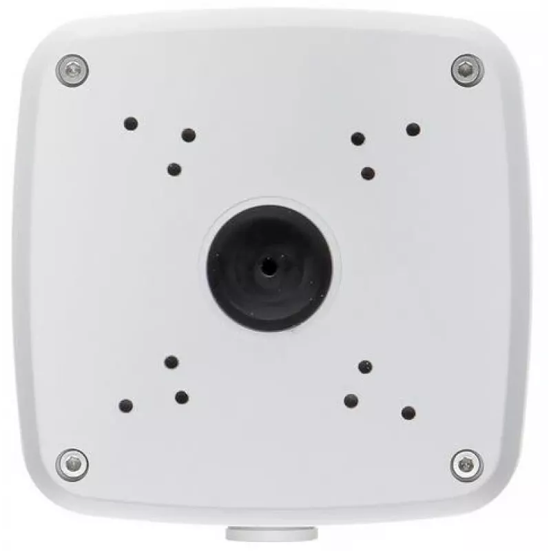 DELTA STG-PFA121 Junction Box Wall Mount Bracket for Dahua Dome Cameras, White, IP66, Aluminum