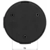DELTA STG-PFA130-E Junction Box for Dahua Dome Cameras, Wall/Ceiling Mount, Aluminium, Black STG-PFA130-E(BLACK)