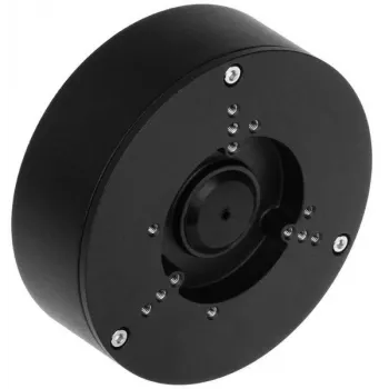 DELTA STG-PFA130-E Junction Box for Dahua Dome Cameras, Wall/Ceiling Mount, Aluminium, Black STG-PFA130-E(BLACK)