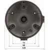 DELTA STG-PFA137 Black Pole Mount Bracket for Dahua Dome Cameras (80-150mm Poles, Aluminum)