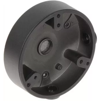 DELTA STG-PFA137 Black Pole Mount Bracket for Dahua Dome Cameras (80-150mm Poles, Aluminum)
