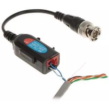 DELTA TR-1D-HD*P2 Passive HD Video Balun Transmitter Pair for HD-CVI/TVI/AHD/CVBS over UTP Cat5e/6, BNC to Terminal, up to 400m