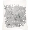 DELTA TRZ-7/100 Cable Clip White 100 pcs - 7mm Round Nail-In Polyethylene Cable Holder for Indoor Cable Management
