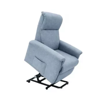 DEMARTA VIRGINIO CALIFORNIA BLUE Geriatric Standing Chair with Dual-Motor Electric Lift