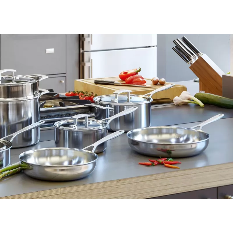 DEMEYERE Industry 5 24 cm Stainless Steel Frying Pan