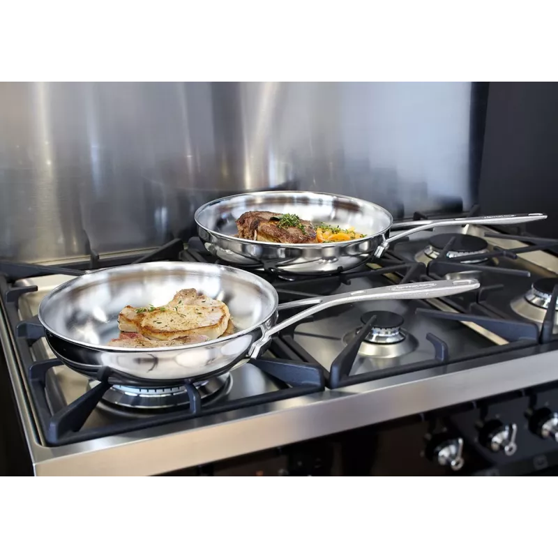 DEMEYERE Industry 5 24 cm Stainless Steel Frying Pan