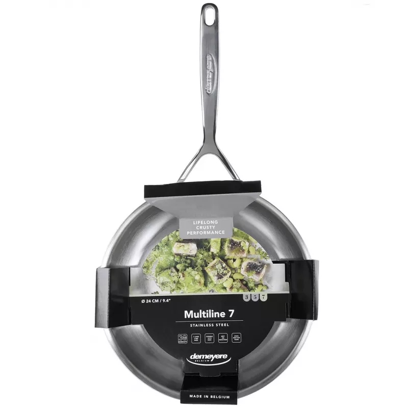Demeyere Multiline 7 24 cm Stainless Steel Frying Pan 40850-949-0