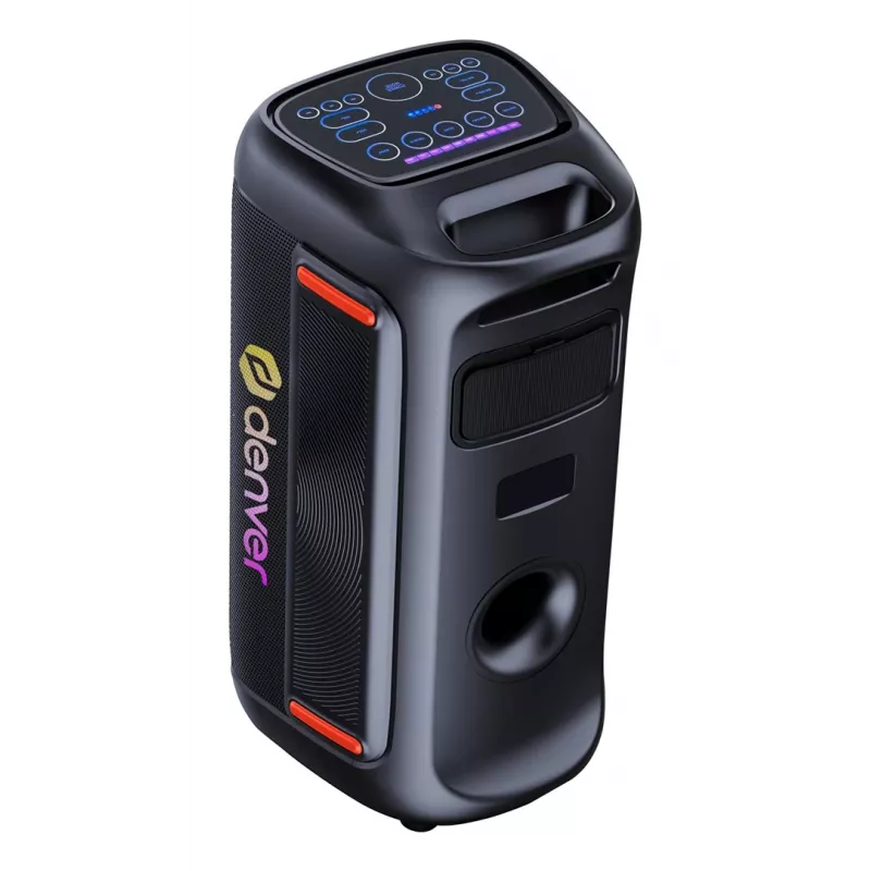 Denver BPS-370 Portable Bluetooth Party Speaker 1000W PMPO