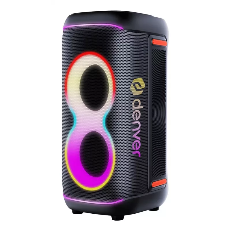 Denver BPS-370 Portable Bluetooth Party Speaker 1000W PMPO