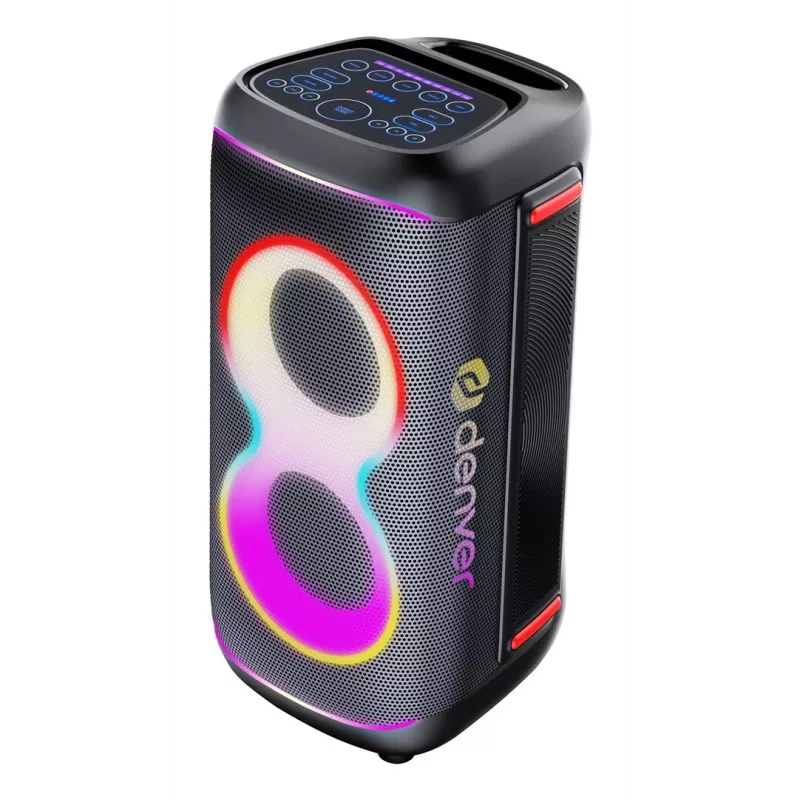 Denver BPS-370 Portable Bluetooth Party Speaker 1000W PMPO