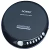 Denver DM-24 Portable CD Player with Headphones, Black