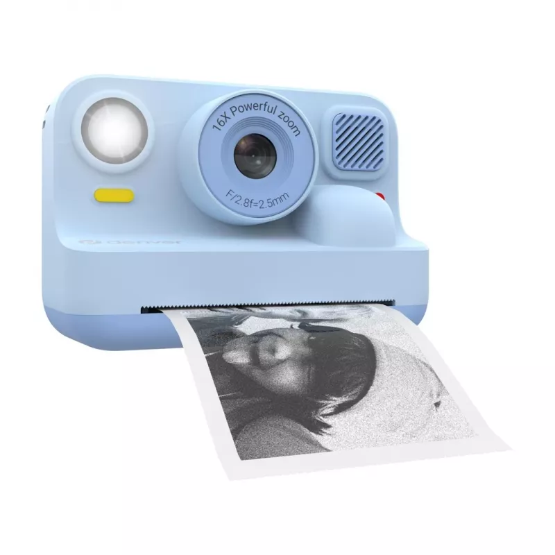 DENVER KPC-1374BTBU Children's Digital Camera with Printer, Blue