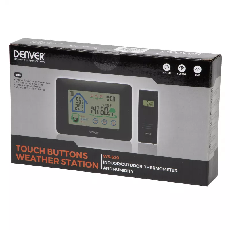 Denver WS-520 Weather Station with Wireless Outdoor Sensor