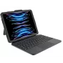 DEQSTER Prime Keyboard Case for iPad Air 13 inch (M2/M3) - USB-C, Splash-Proof, QWERTY, Black