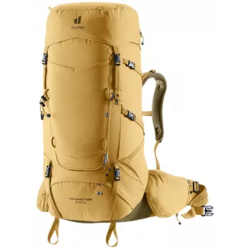Deuter Aircontact Core 55 + 10 SL Women's Backpack - Savanna/Nori