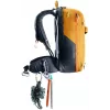 Deuter Alproof Lite 20 SL Avalanche Airbag Backpack + Wash Center I Toiletry Bag Bundle - Cinnamon/Black & Raisin/Caspia