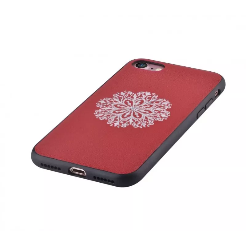 Devia Apple iPhone 7/8 Flower Embroidery Case Red