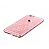 Devia Apple iPhone 7 Baroque with Swarovski Rose Gold Back Cover