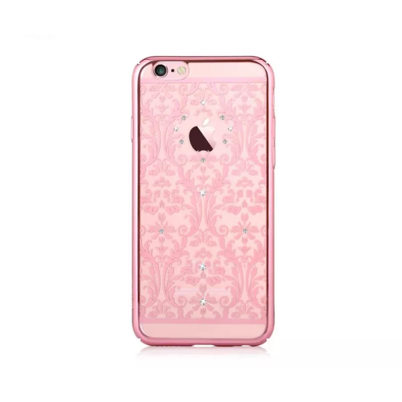 Devia Apple iPhone 7 Baroque with Swarovski Rose Gold Back Cover