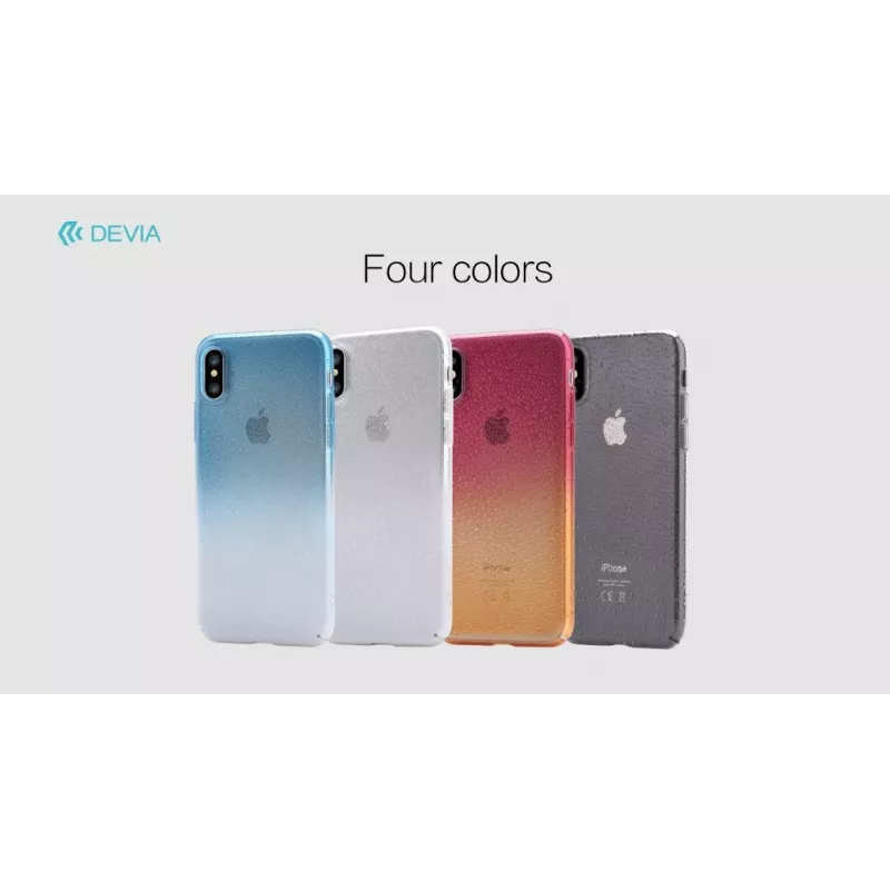 Devia Apple iPhone X Amber Case Tea Color