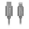 Devia Gracious USB-C to Lightning Cable 1m Gray