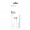 Devia Kintone Wired Earphones with 3.5mm Jack, White