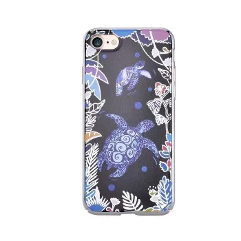 Devia Luxy Turtle Back Cover for Apple iPhone 7 Plus / 8 Plus - Transparent with Glitter