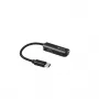 Devia Universal Smart Type-C to 3.5mm Jack or Type-C Adapter with PD Charging, Black