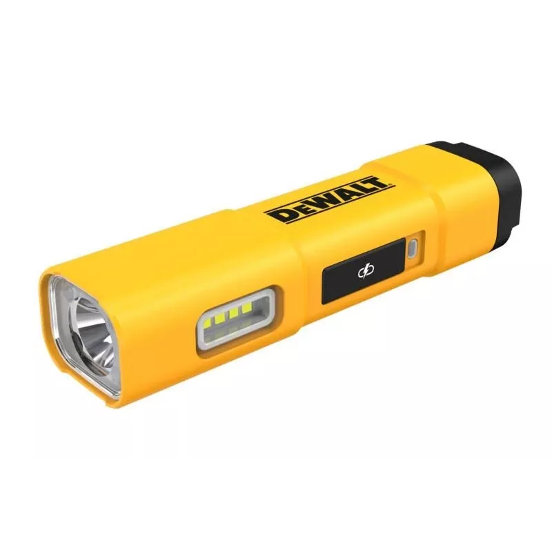 DEWALT BD-DCL183 LED Flashlight 1300 Lumens, IPX4 Splash Resistant, Aircraft-Grade Aluminum, Black