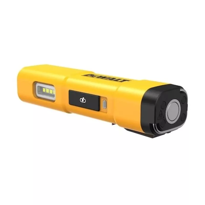 DEWALT BD-DCL183 LED Flashlight 1300 Lumens, IPX4 Splash Resistant, Aircraft-Grade Aluminum, Black