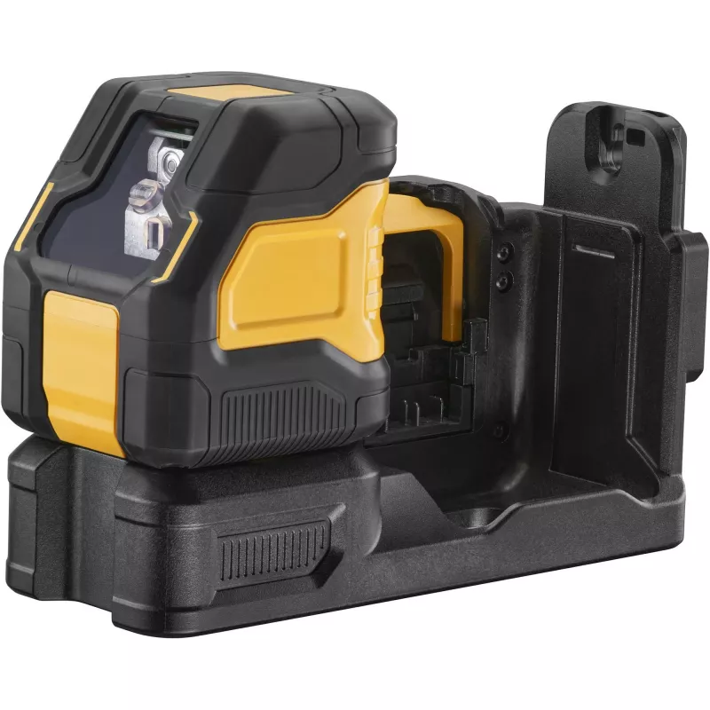 DEWALT DCE088NG18-XJ 12V/18V XR Cross Line Laser Level with Green Beams, Magnetic Pivot Bracket, T-STAK Box (Body Only)