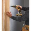 DEWALT DCF620D2-QW 18V Cordless Brushless Power Screwdriver/Impact Driver 4400 RPM 2 x 2.0Ah Li-Ion Batteries, Charger & TSTAK II Kitbox, Black/Yellow