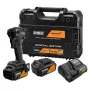 DEWALT DCF86MM2T-QW 18V XR Brushless Impact Driver Kit with 2x4.0Ah Batteries, Charger, and TSTAK Case