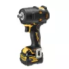 DEWALT DCF901P1G-QW 12V XR Brushless Cordless Impact Wrench 1/2 inch Square Drive 340 Nm 2850 RPM 1x3.0Ah Li-ion Charger Case Black/Yellow