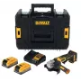DEWALT DCG404S2T-QW 18V Cordless Angle Grinder 125mm Brushless 2x4.0Ah XR Li-Ion Batteries & Charger TSTAK Case
